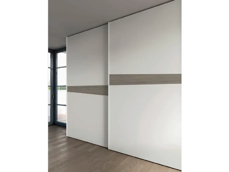 Camera da letto Composizione flo' 302 Santalucia in laminato a prezzo ribassato