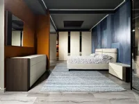 Camera da letto Dolomite Santalucia in laccato opaco in Offerta Outlet