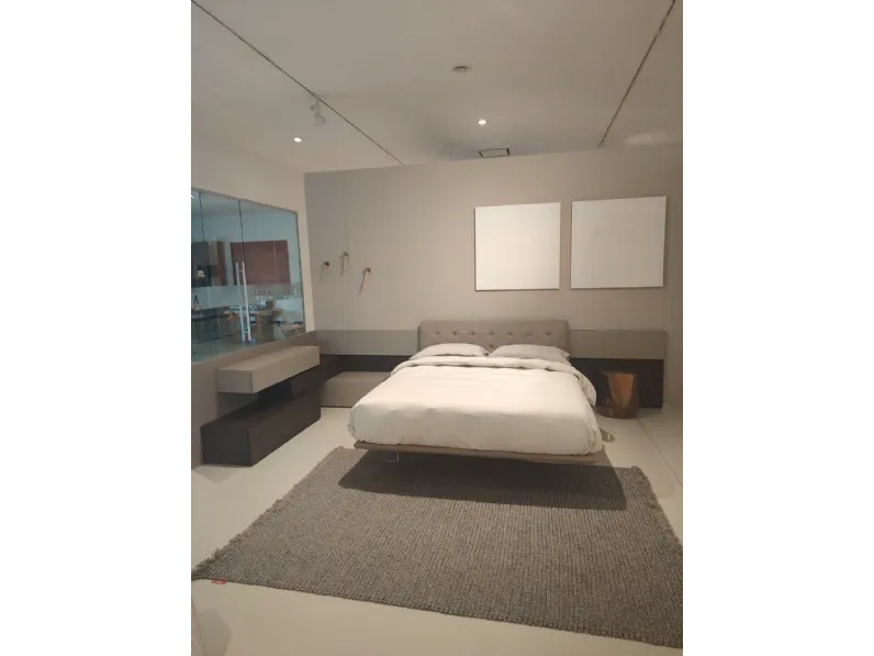Camera da letto Filo con boiserie Pianca in legno a prezzo scontato