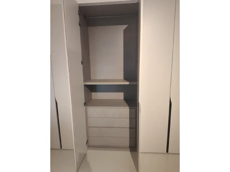 Camera da letto Filo con boiserie Pianca in legno a prezzo scontato