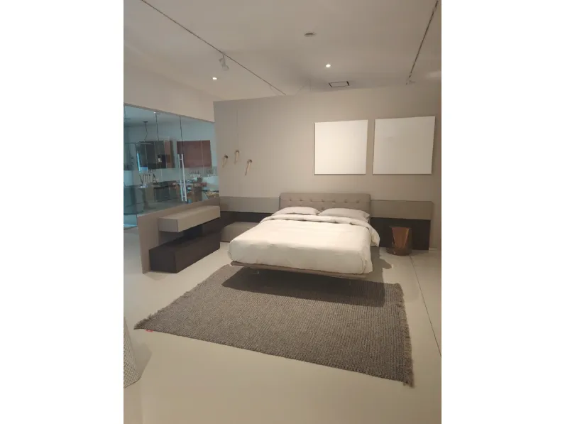 Camera da letto Filo con boiserie Pianca in legno a prezzo scontato