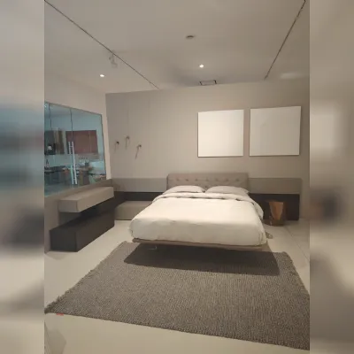 Camera da letto Filo con boiserie Pianca in legno a prezzo scontato