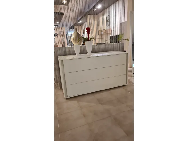 Camera da letto Tomasella Gruppo como' e comodini vip a prezzo ribassato in laminato