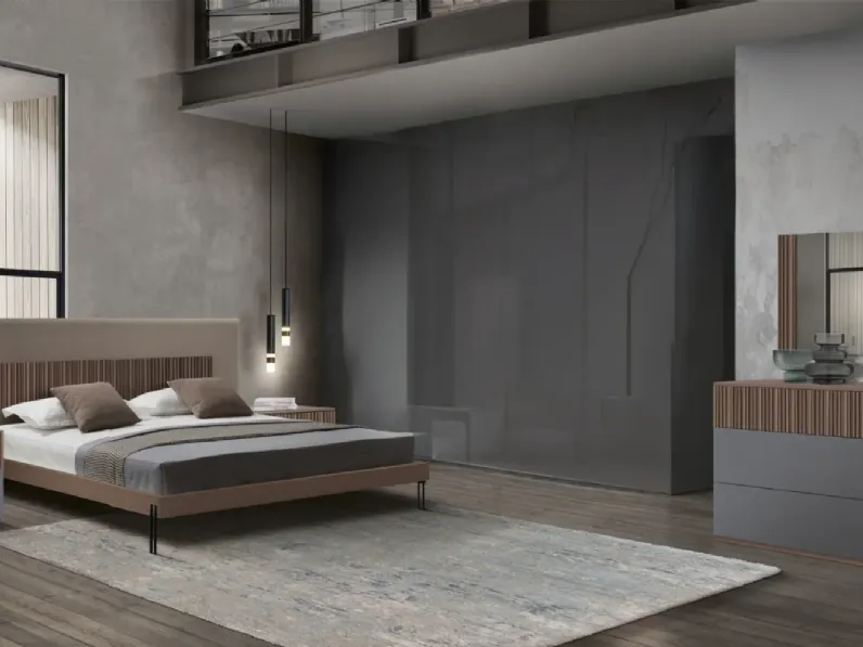 Camera da letto Gruppo letto marica Mobilificio bellutti in legno in Offerta Outlet