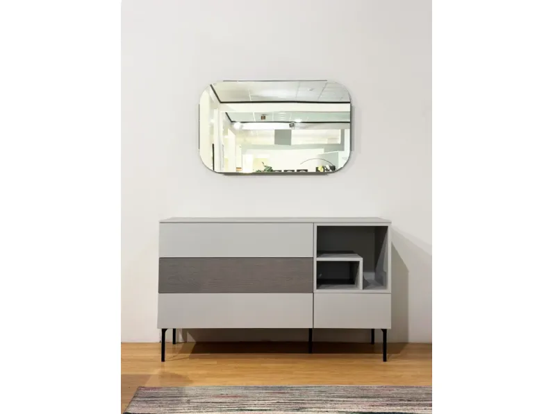 Camera da letto Homy sis 18 Santalucia in laminato in Offerta Outlet