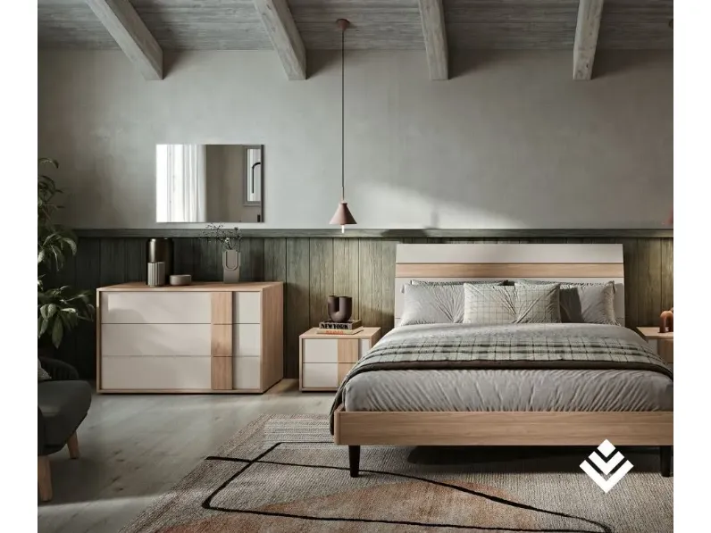 Camera da letto Gruppo silwood Hydra a prezzo scontato in laminato