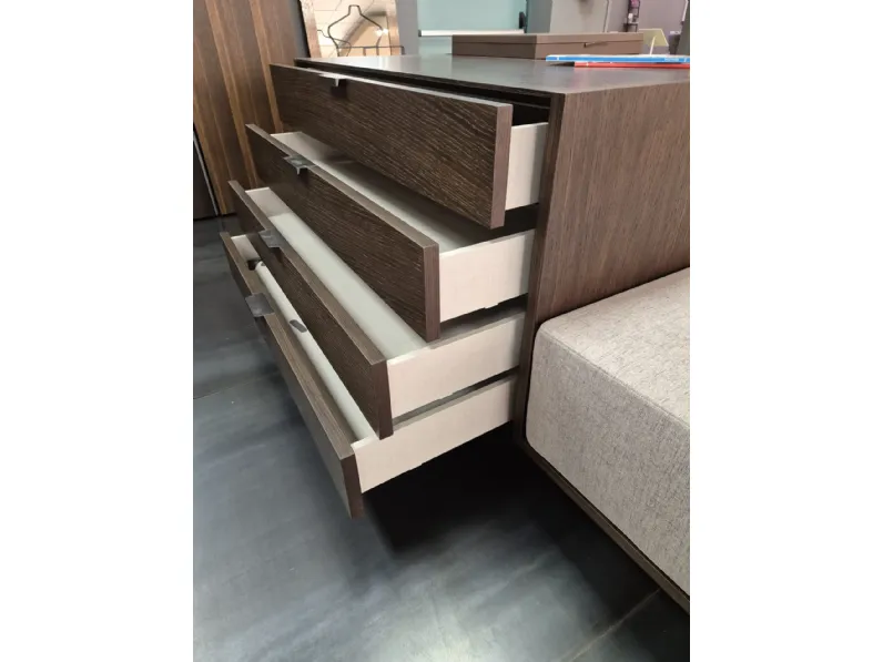 Camera da letto Itaca  isola Napol in legno a prezzo Outlet