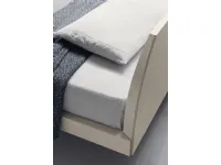 Camera da letto in legno con  gruppo letto  Sangiacomo in laminato a prezzo ribassato