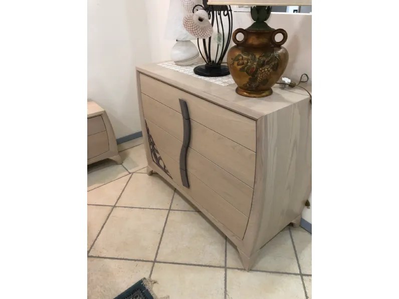Camera da letto Luna  Artigianale in legno a prezzo Outlet