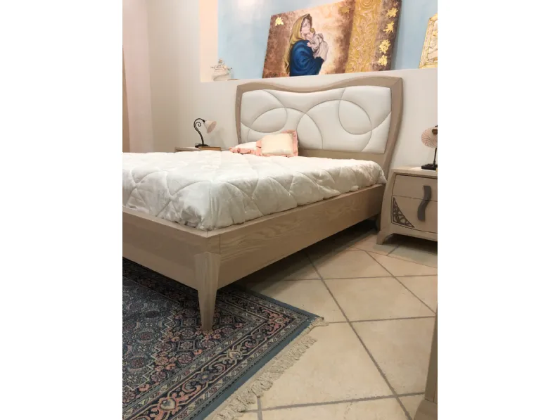 Camera da letto Luna  Artigianale in legno a prezzo Outlet