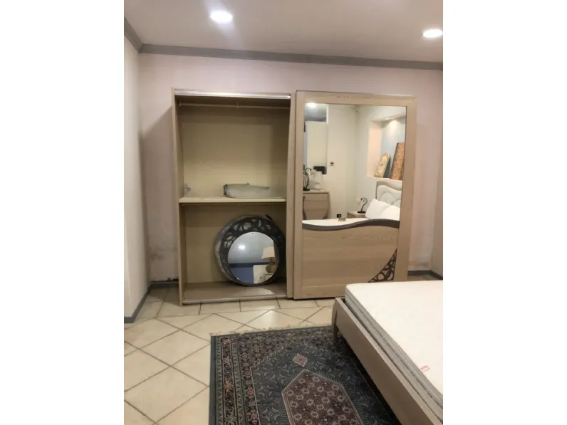 Camera da letto Luna  Artigianale in legno a prezzo Outlet