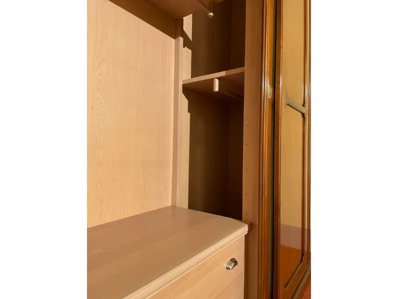 Camera da letto Massello di ciliegio Marchetti in legno a prezzo Outlet