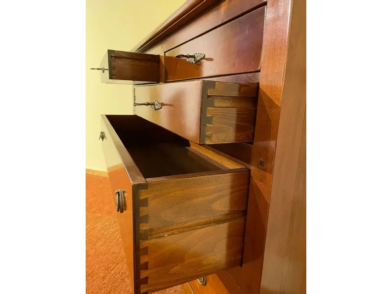 Camera da letto Massello di ciliegio Marchetti in legno a prezzo Outlet
