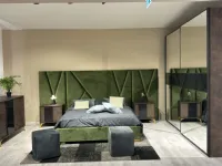 Camera da letto Grazia  Mobilpiu in tamburato a prezzo scontato