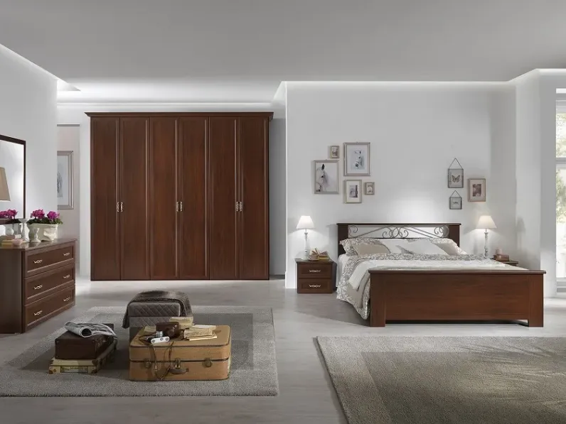 Camera da letto Modello  demetra Gruppo silwood in laminato a prezzo scontato