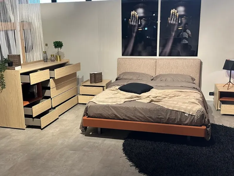 Camera da letto Mood nigth La casa moderna in laccato opaco a prezzo scontato