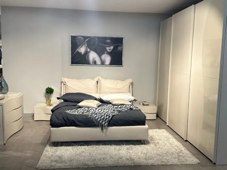 Camera da letto Move La casa moderna in laminato a prezzo Outlet