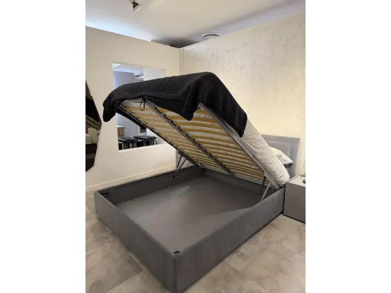 Camera da letto Niban Orme in laccato opaco in Offerta Outlet