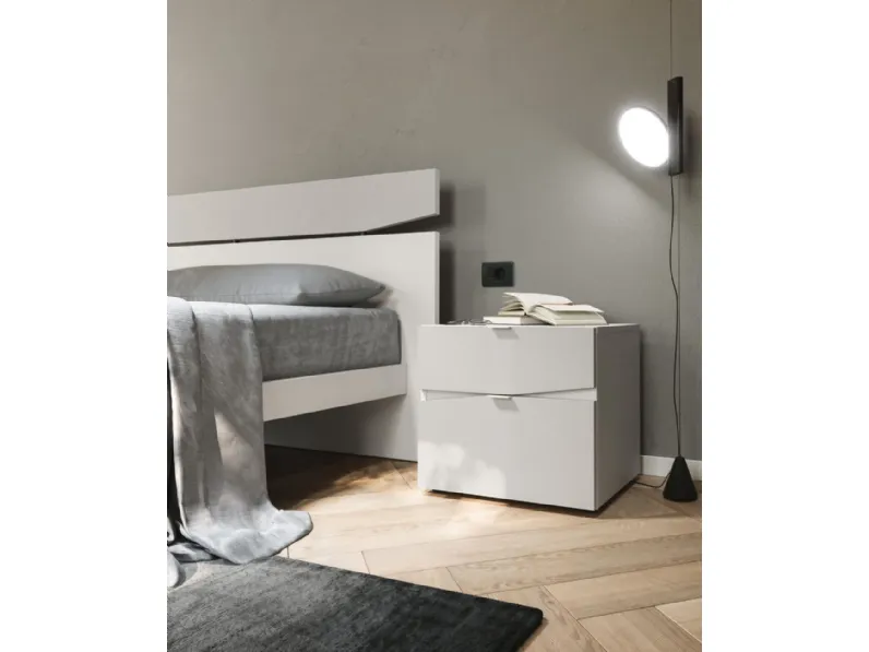 Camera da letto Night 02 Orme in laminato in Offerta Outlet