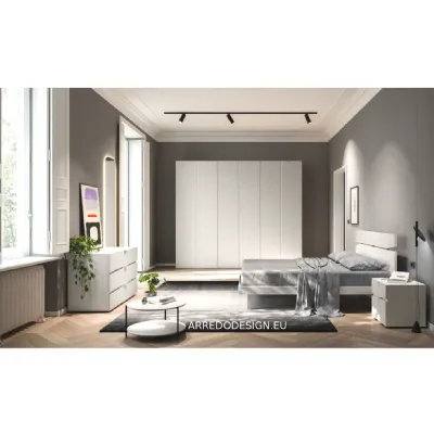 Camera da letto Night 02 Orme in laminato in Offerta Outlet