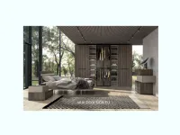 Camera da letto Night 06 power Zg mobili in laminato a prezzo Outlet