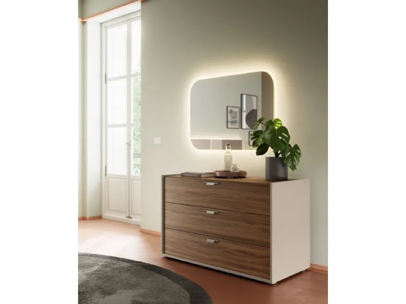 Camera da letto Night 11 lights by homes Orme in laminato a prezzo Outlet