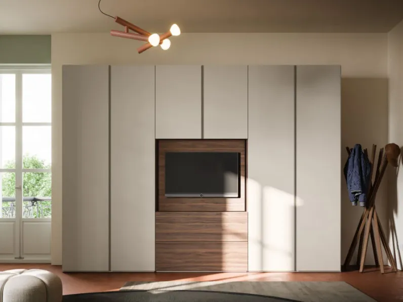 Camera da letto Night 11 lights by homes Orme in laminato a prezzo Outlet