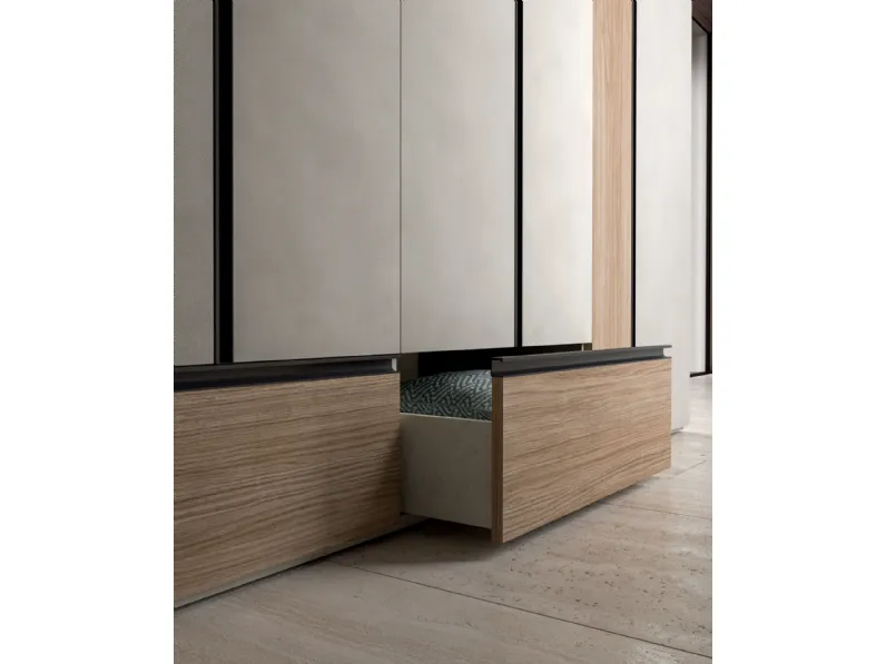 Camera da letto Night 11 power Zg mobili in laminato a prezzo ribassato