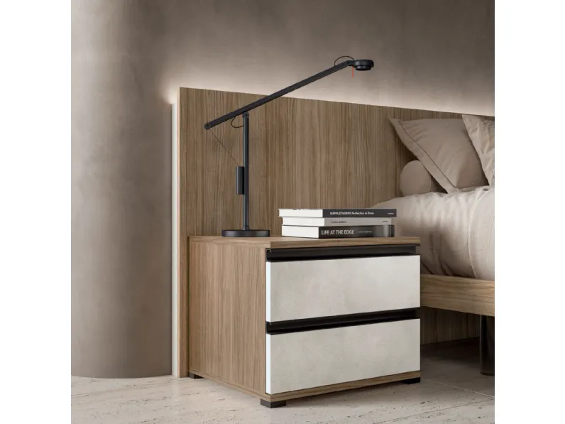 Camera da letto Night 11 power Zg mobili in laminato a prezzo ribassato