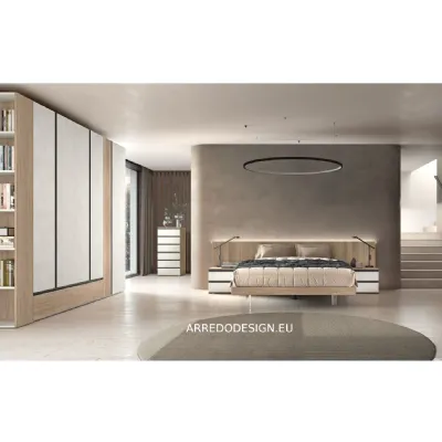 Camera da letto Night 11 power Zg mobili in laminato a prezzo ribassato
