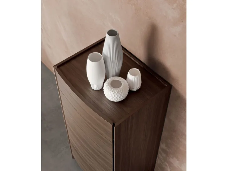 Camera da letto Night collection Orme in laminato a prezzo Outlet