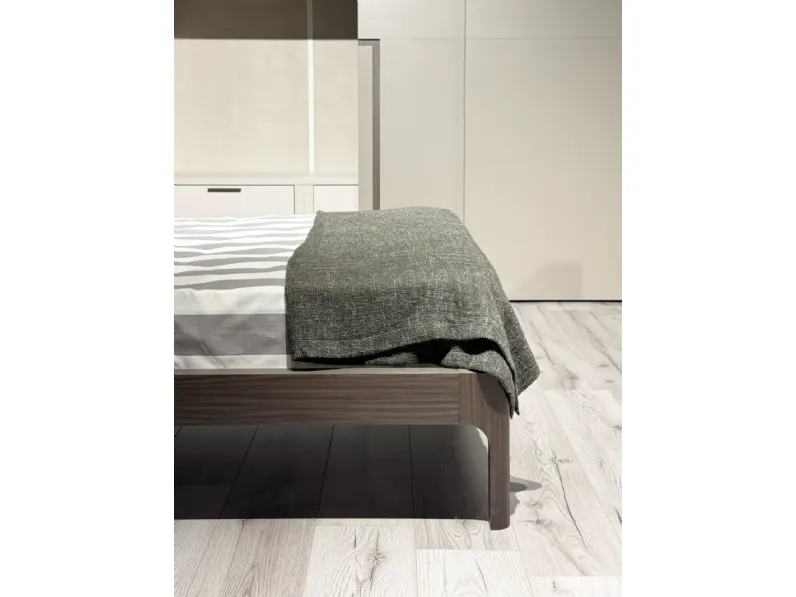 Camera da letto Opale Santalucia in laminato a prezzo Outlet