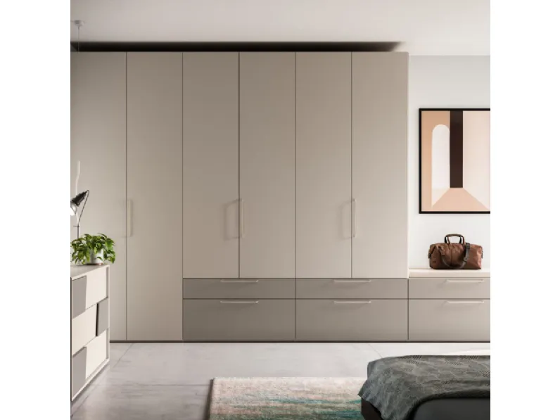 Camera da letto Camera night  07 Orme in laminato in Offerta Outlet