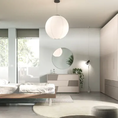 Camera da letto Camera night  07 Orme in laminato in Offerta Outlet