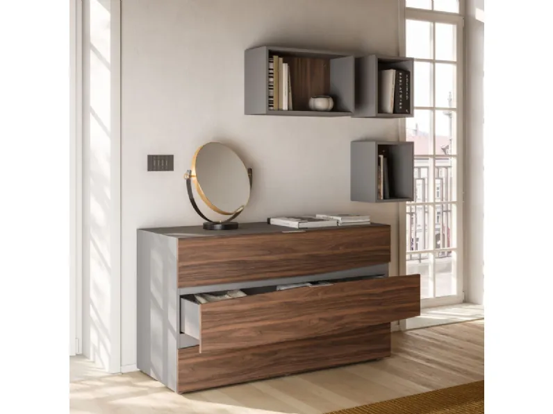 Camera da letto Camera night 15 Orme in laminato a prezzo Outlet