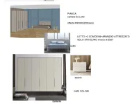 Camera da letto Pianca spillo   spazio e battente  Pianca in laccato opaco a prezzo Outlet