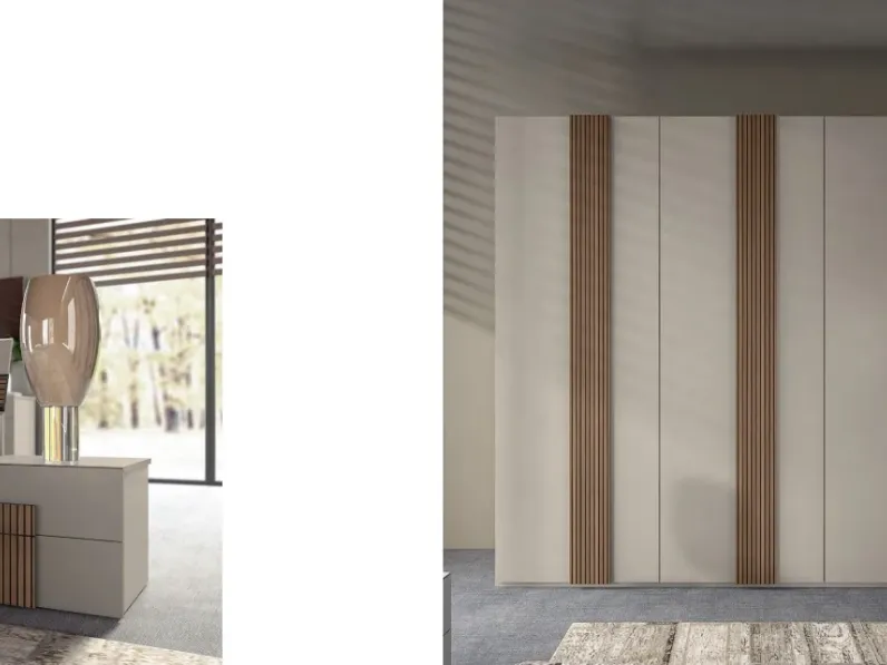 Camera da letto R01 Artigianale in laminato a prezzo Outlet