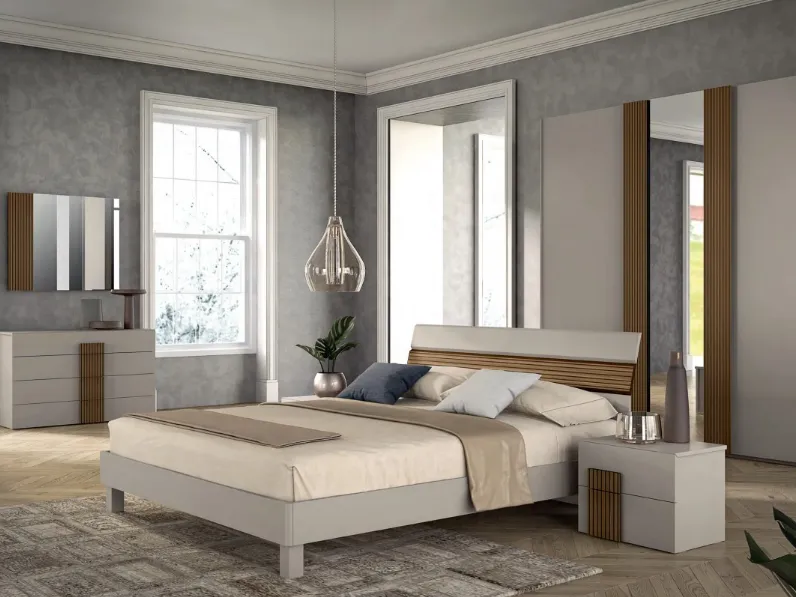 Camera da letto R04 Artigianale in laminato a prezzo scontato