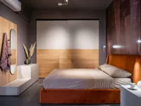 Camera da letto Homy Santalucia in laminato in Offerta Outlet