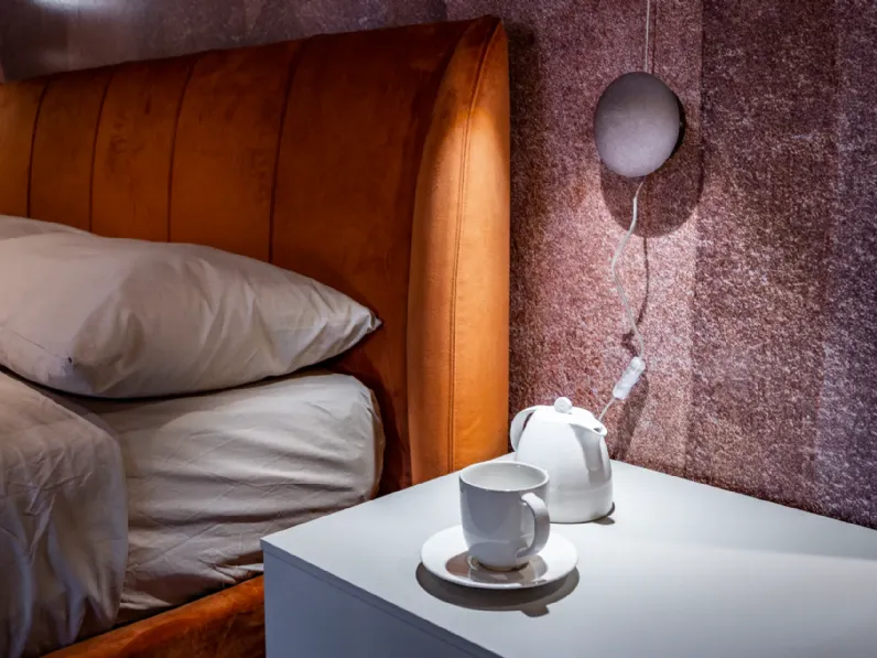 Camera da letto Homy Santalucia in laminato in Offerta Outlet