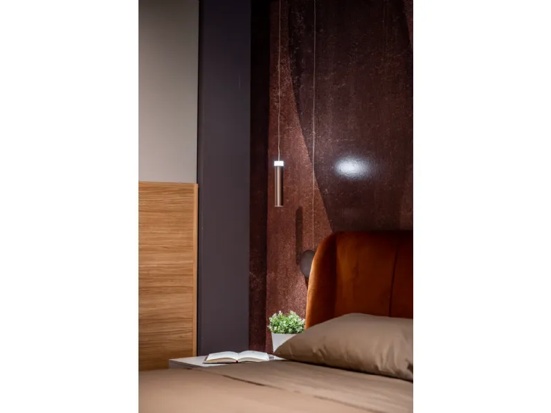 Camera da letto Homy Santalucia in laminato in Offerta Outlet