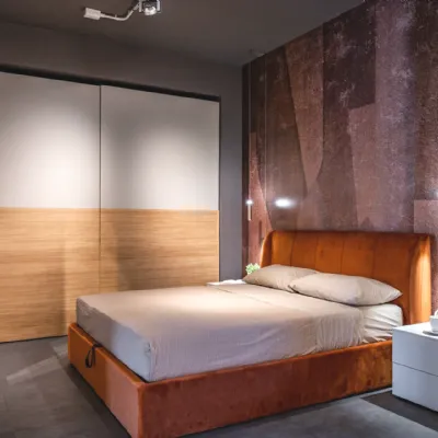 Camera da letto Homy Santalucia in laminato in Offerta Outlet