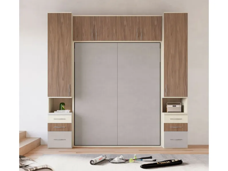 Camera da letto Smart San martino mobili in laminato a prezzo scontato