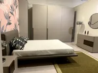 Camera da letto Colombini casa Sogno a prezzo ribassato in laccato opaco