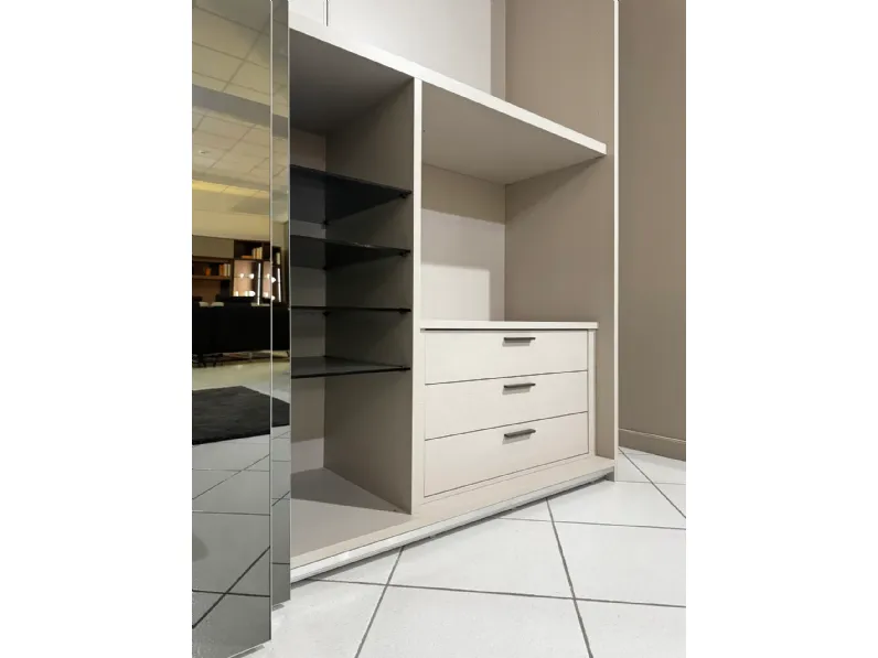 Camera da letto Hashtag Tomasella in laccato opaco a prezzo Outlet