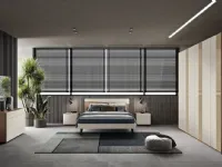 Camera da letto Vega Gruppo silwood in laminato a prezzo Outlet