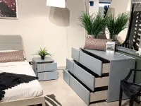 Camera da letto Virgo La casa moderna in laccato opaco a prezzo Outlet