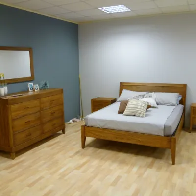 Camera da letto Fryda Artigianale in legno a prezzo ribassato