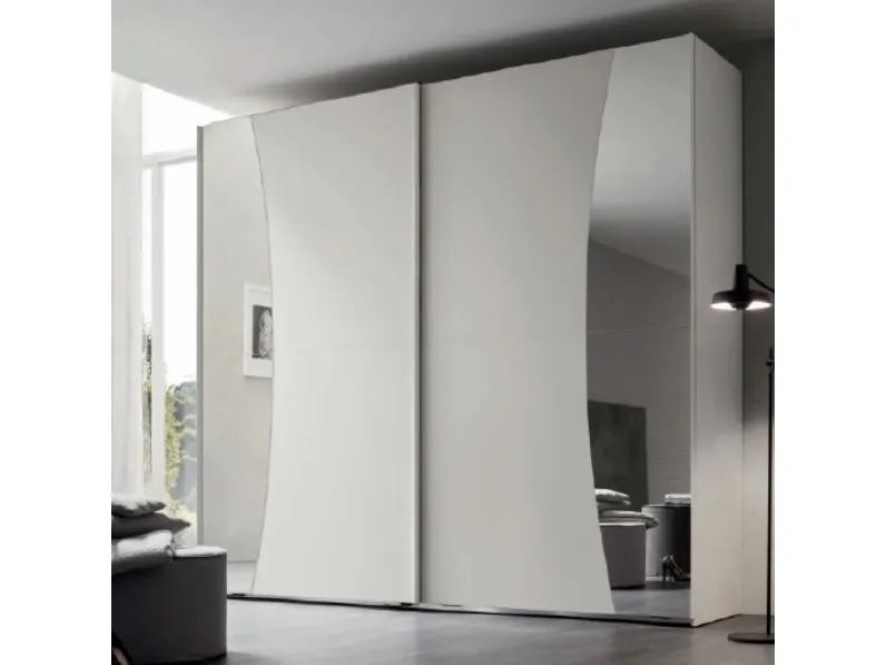Camera da letto Smile A.c.f in laminato in Offerta Outlet