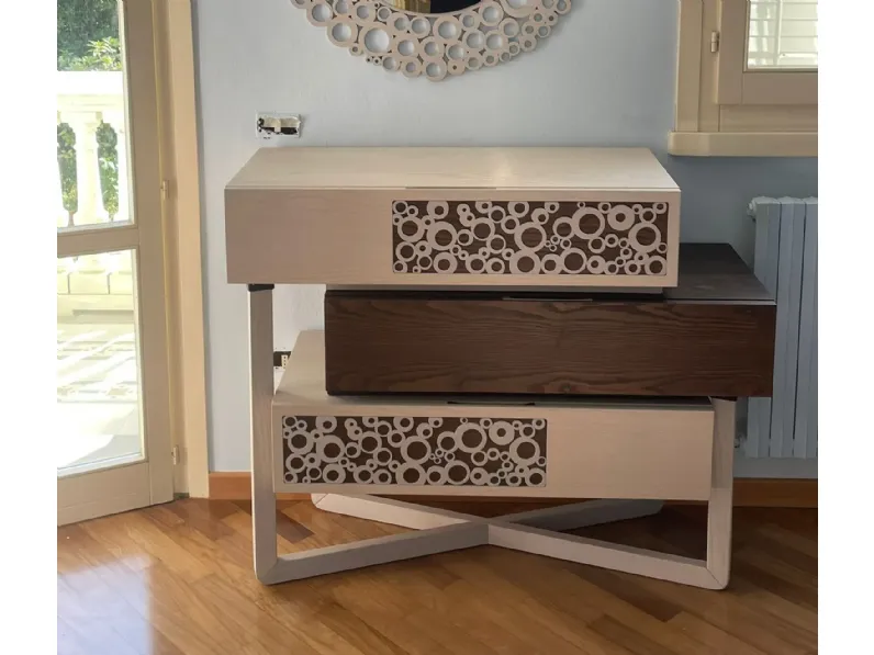Cassettiera Design modello 2124 a marchio Artigianale a prezzo Outlet